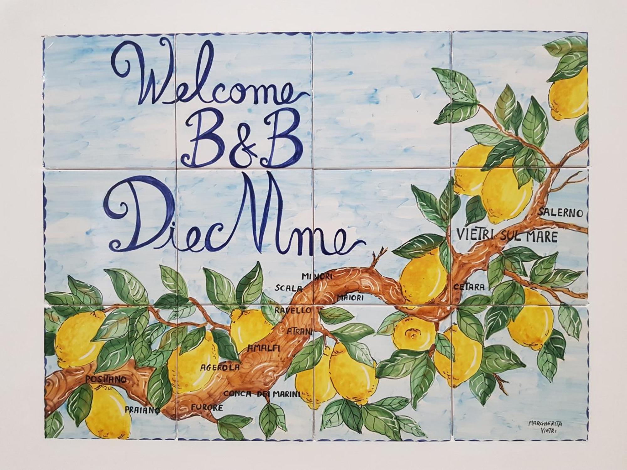 B&B Diemme Amalfi Coast Виетри Экстерьер фото